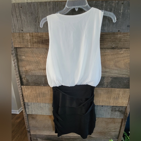 Jodi Kristopher Cocktail dress Black and White - Picture 2 of 4